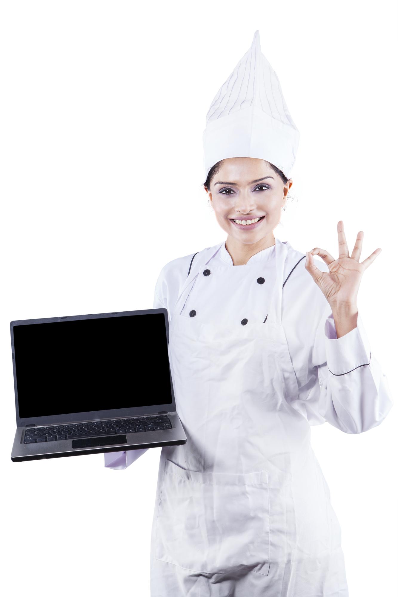 Lezione live su laptop